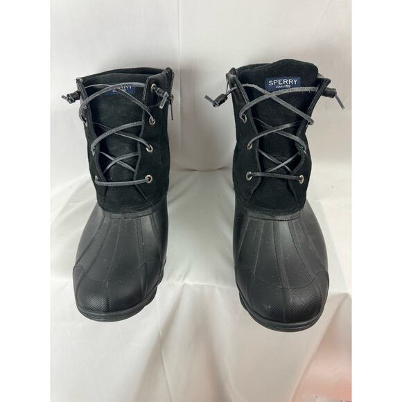 Sperry Women’s Waterproof Duck Boots - Black, Size 12M - STS80422 Spring Rain - Picture 5 of 8